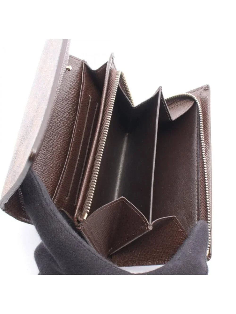 Louis Vuitton Bi Foldwallet Porto Monet Billets Trezor Leather Portomonet Wallet